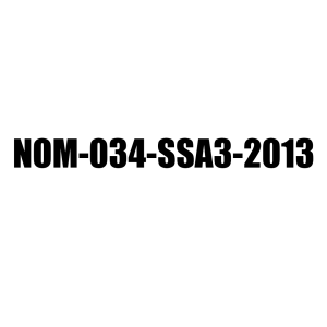 NOM-034-SSA3-2013
